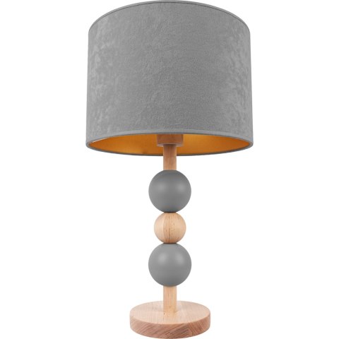 Lampa stołowa Bolla szara
