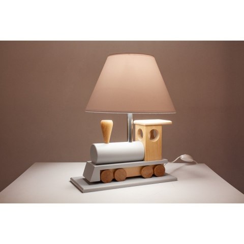Lampa stołowa Lokomotywa szara