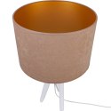 Lampa stołowa biały TRIVET beż