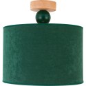 Lampa sufitowa Bolla butelkowa zieleń