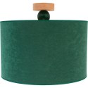 Lampa sufitowa Bolla fi40 butelkowa zieleń