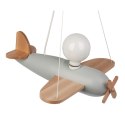 Lampa wisząca Clipper naturalno-szary