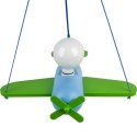 Lampa wisząca Clipper zielono-błękitny