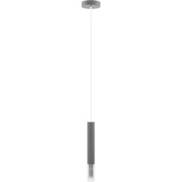 Lampa wisząca Madera2 klosz 1 pł szary