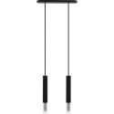Lampa wisząca Madera2 klosz 2 pł czarny