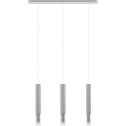 Lampa wisząca Madera2 klosz 3 pł biały