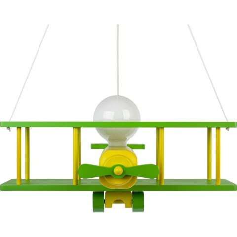 Lampa wisząca Samolot duży zielono - seledynowy