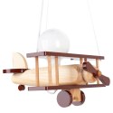 Lampa wisząca Samolot mały - naturalno-brązowy
