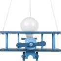 Lampa wisząca Samolot mały niebieski