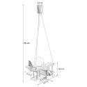 Lampa wisząca Samolot mały niebiesko-biało-czerwony