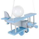 Lampa wisząca Samolot mały - szaro-niebieski