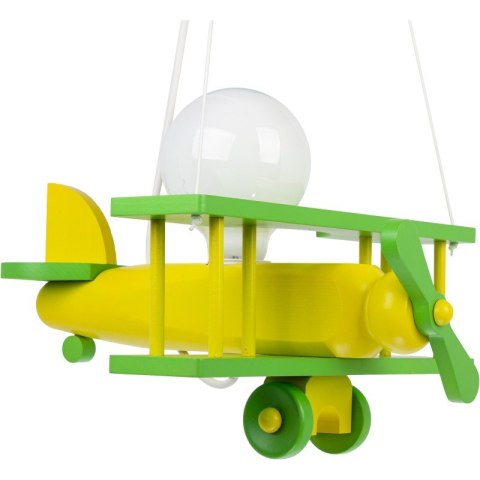 Lampa wisząca Samolot mały zielony
