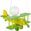 Lampa wisząca Samolot mały zielony