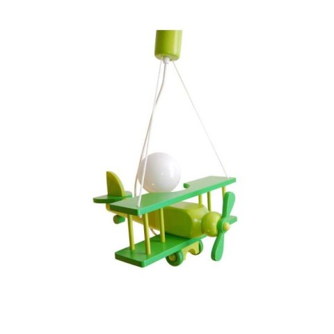 Lampa wisząca Samolot mały zielony