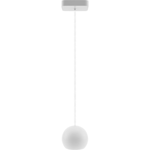 Lampa wisząca biała Balli Kule 1pł