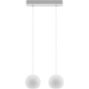 Lampa wisząca biała Balli Kule 2pł