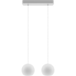 Lampa wisząca biała Balli Kule 2pł