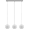 Lampa wisząca biała Balli Kule 3pł