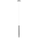 Lampa wisząca biała Madera2 klosz 1pł