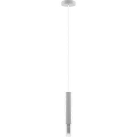Lampa wisząca biała Madera2 klosz 1pł