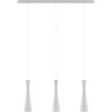 Lampa wisząca biała Vegas 3 pł