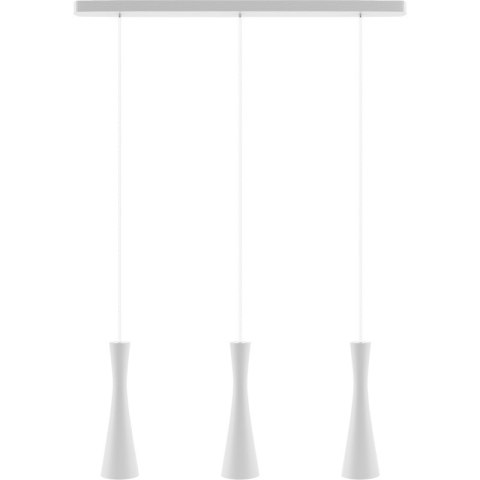 Lampa wisząca biała Vegas 3 pł