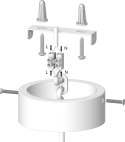 Lampa wisząca czarna Madera 1pł